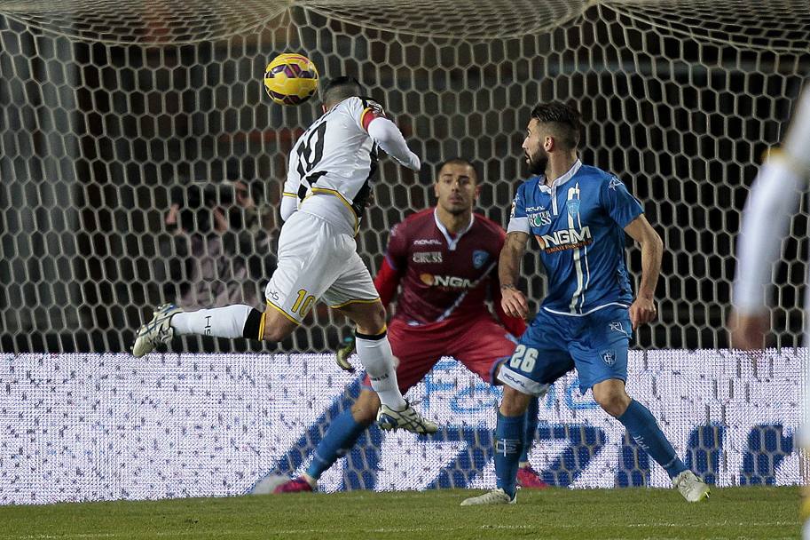 Doppio 2-1, sei reti in totale nei due posticipi della ventesima giornata: Empoli-Udinese e Napoli-Genoa. Si parte dal Castellani con l&#39;1-0 di Di Natale di testa. Getty